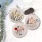3-Piece Beginner Embroidery Kit Set – Needlepoint Kits for Adults with 3 Patterns, 3 Hoops, 6 Needles, Embroidery Floss & Cotton Fabric